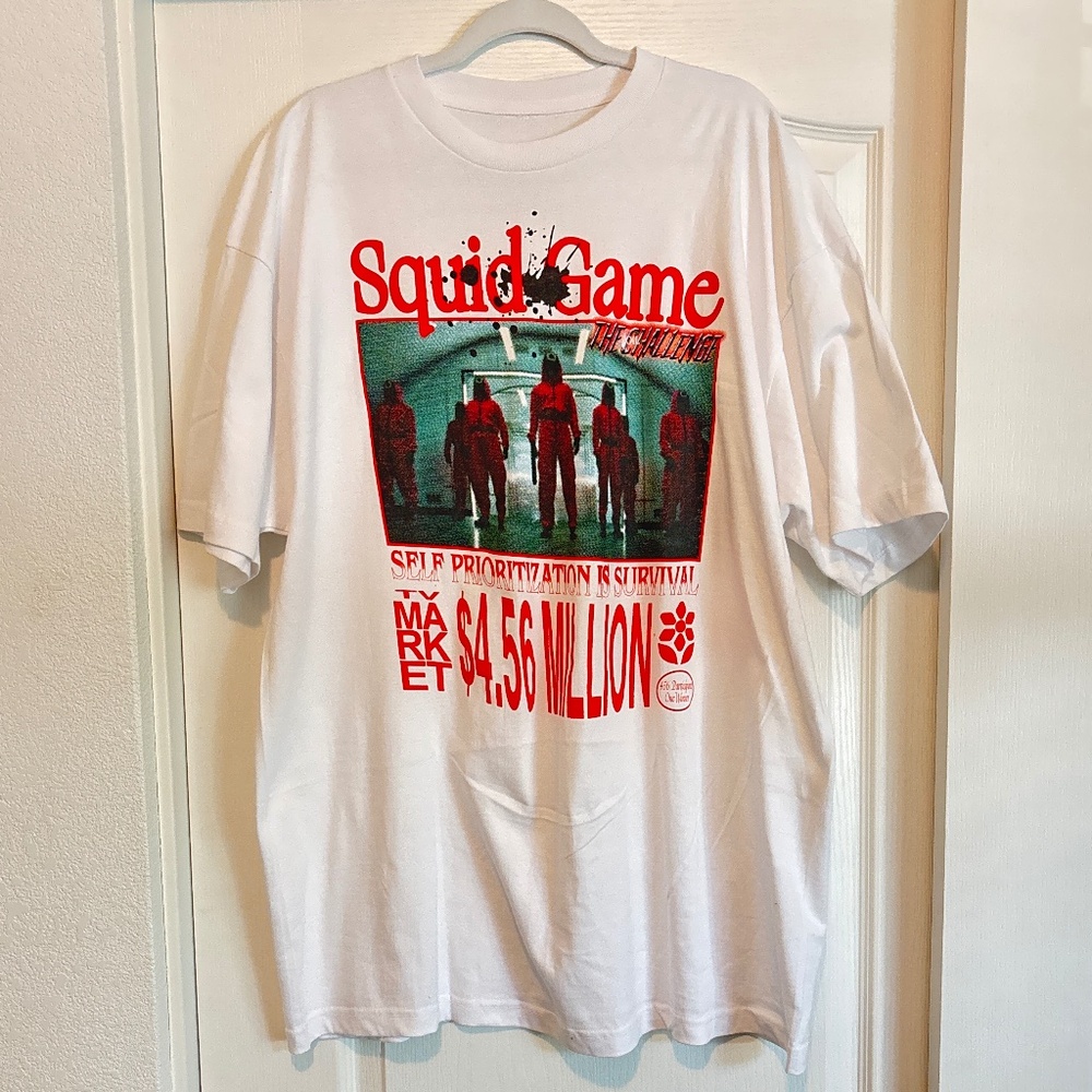 Market Studios x Squid Games Netflix -White- Mens
